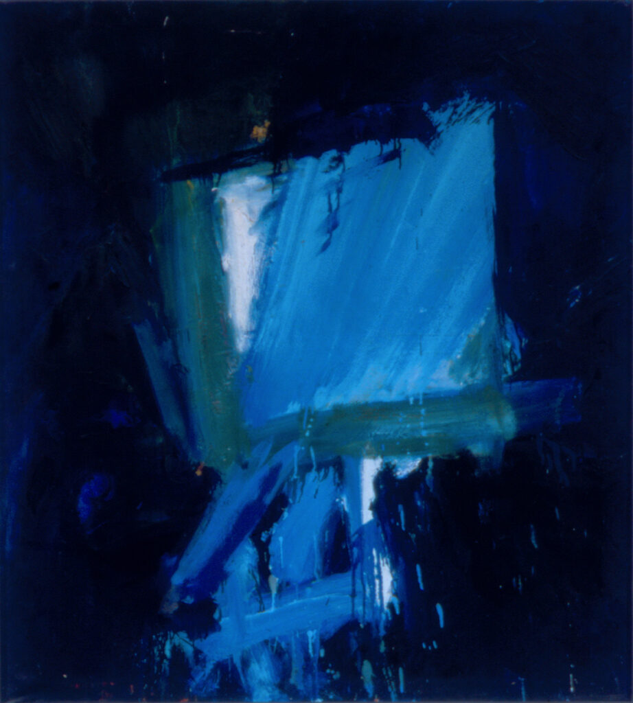 Larry Bell 1959 Untitled (Blue)