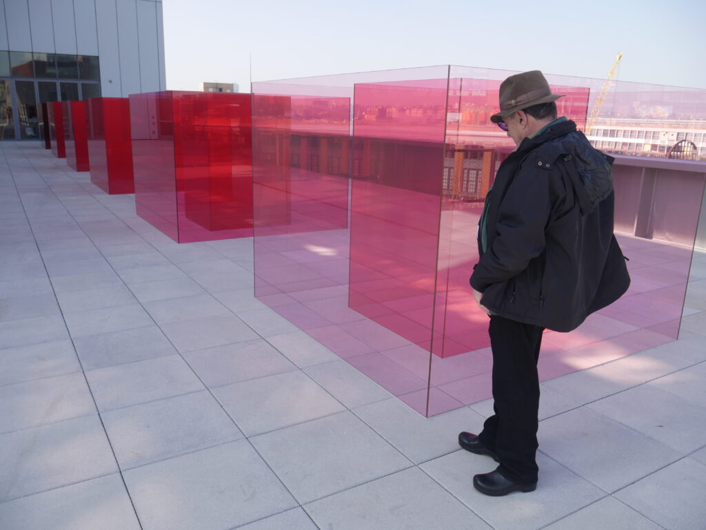 Larry Bell 2016 Whitney Install photo by Ollie Bell