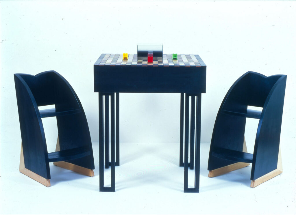 Larry Bell Chairs in Space