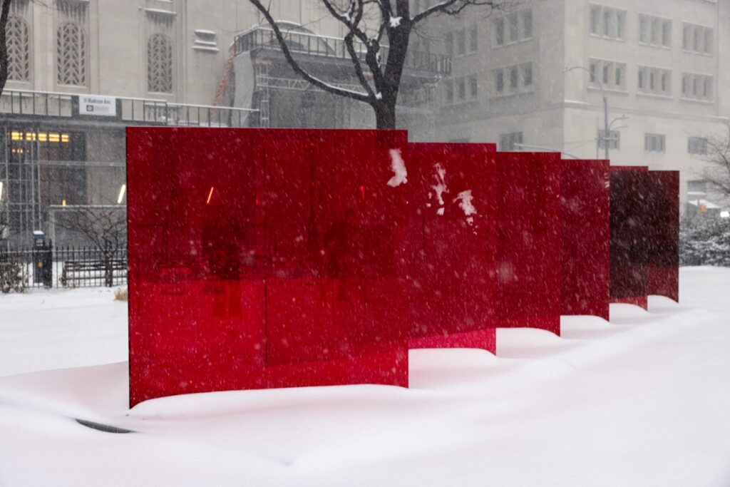 Madison Square Park NYC snow Rashmi Gill